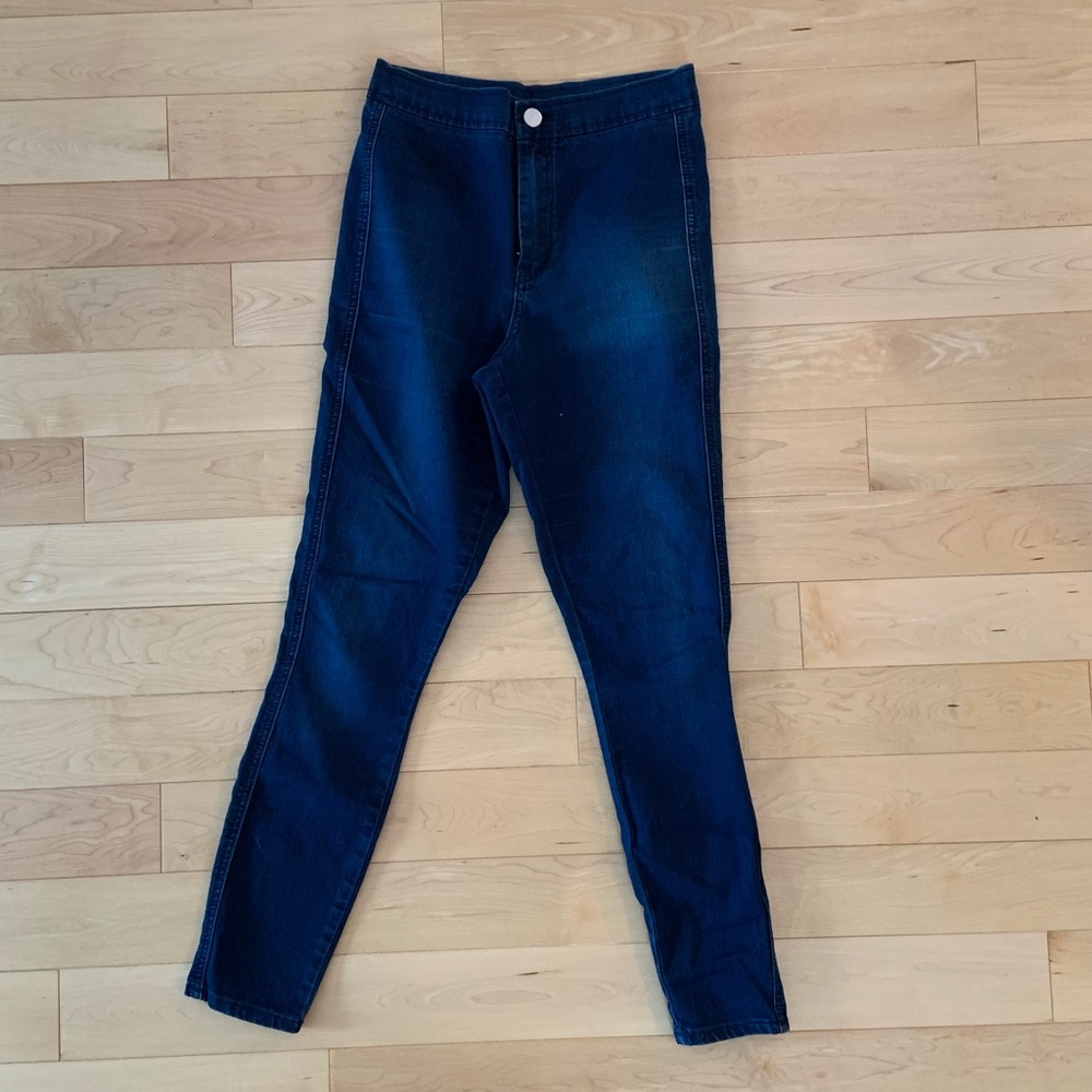 Dark wash denim stretch skinny jeans - ASOS Denim W26 L30